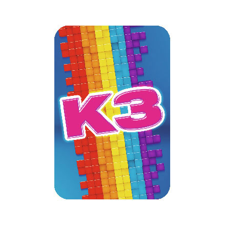 K3 kaartspel - kwartet - 36 kaarten