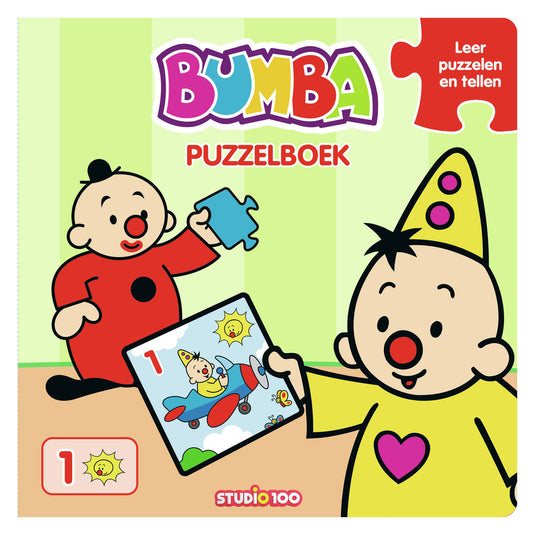 Studio 100 bumba puzzelboek - puzzelen en tellen