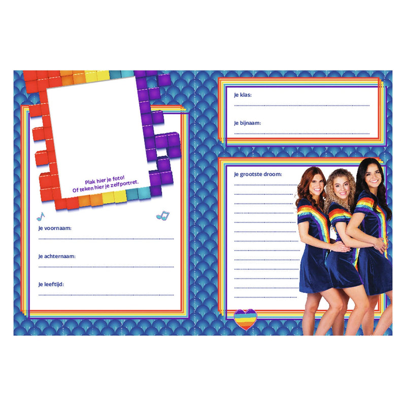 Afbeelding laden in galerijviewer, K3 vriendenboek - wij zijn bff's!
