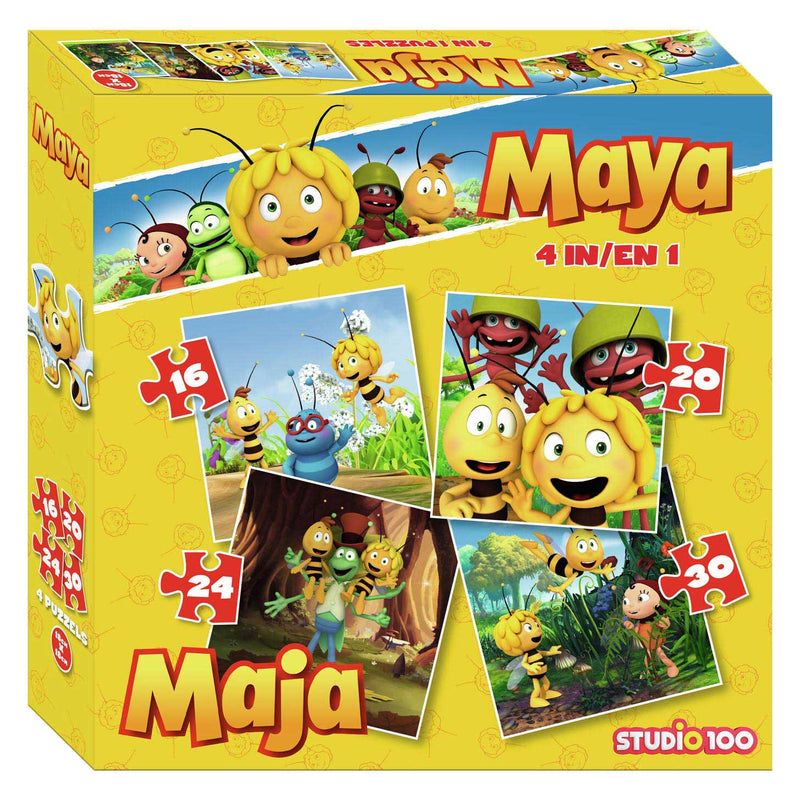 Afbeelding laden in galerijviewer, Maya de Bij Puzzel, 4in1

