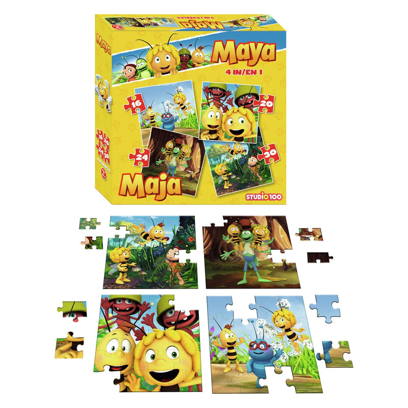 Afbeelding laden in galerijviewer, Maya de Bij Puzzel, 4in1
