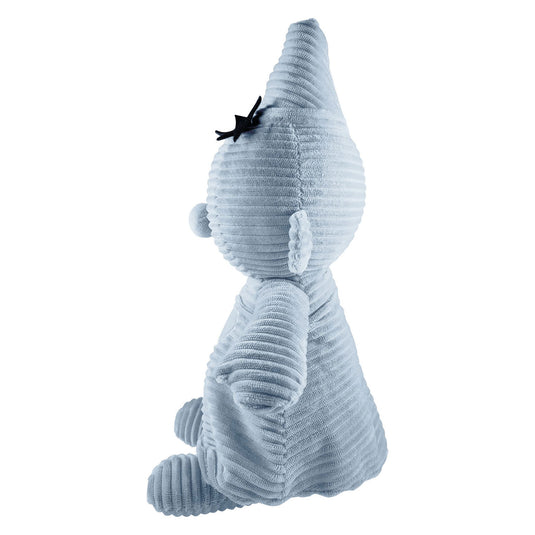 Bumba knuffel corduroy blauw, 35 cm