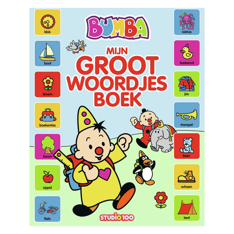 Afbeelding laden in galerijviewer, Bumba Groot Kartonboek - Mijn Groot Woordjesboek
