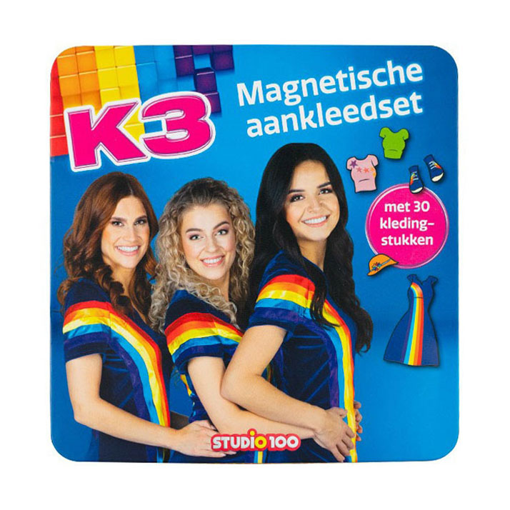 Afbeelding laden in galerijviewer, Studio 100 k3 magnetisch aankleed reisspel
