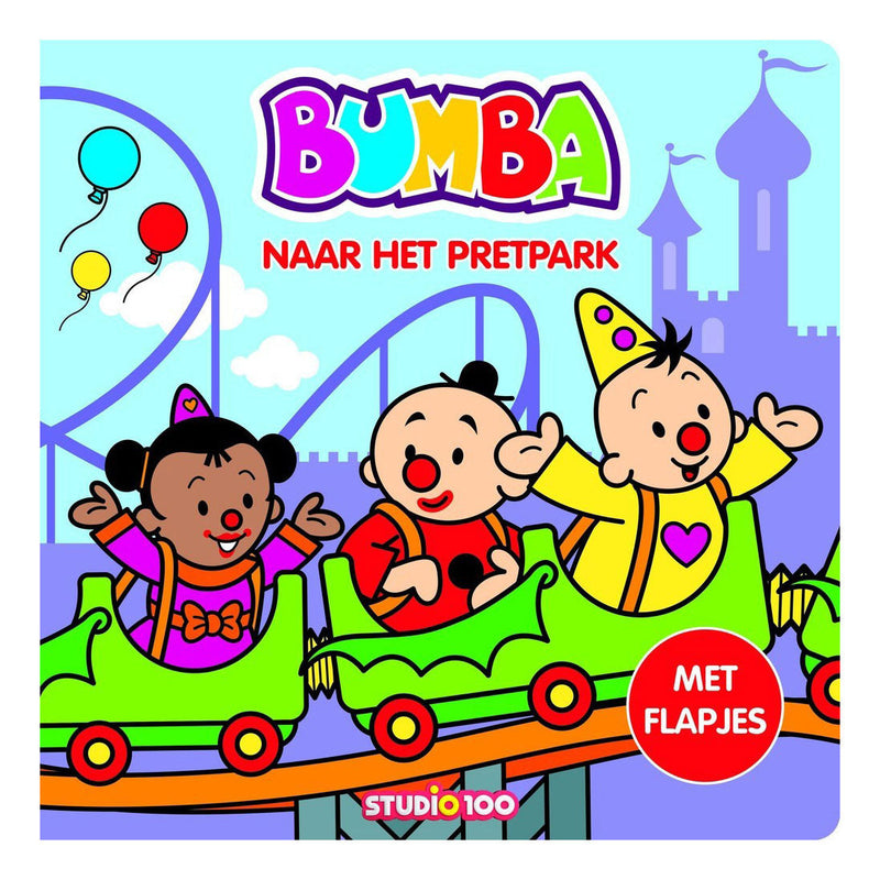 Afbeelding laden in galerijviewer, Studio 100 bumba kartonboek met flapjes pretpark
