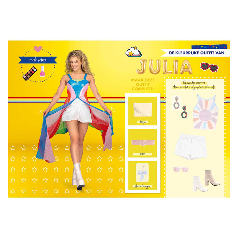 Afbeelding laden in galerijviewer, Studio 100 k3 outfit stickerboek
