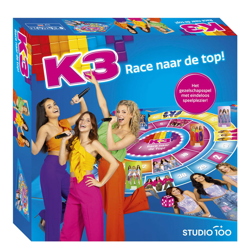Afbeelding laden in galerijviewer, K3 race naar de top bordspel
