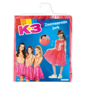 K3 verkleedjurk - zeemeermin jurk, 9-11 jaar