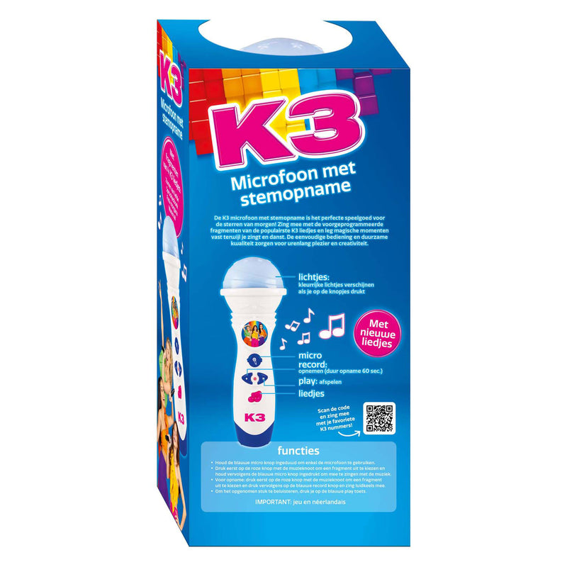 Afbeelding laden in galerijviewer, K3 microfoon met stemopname
