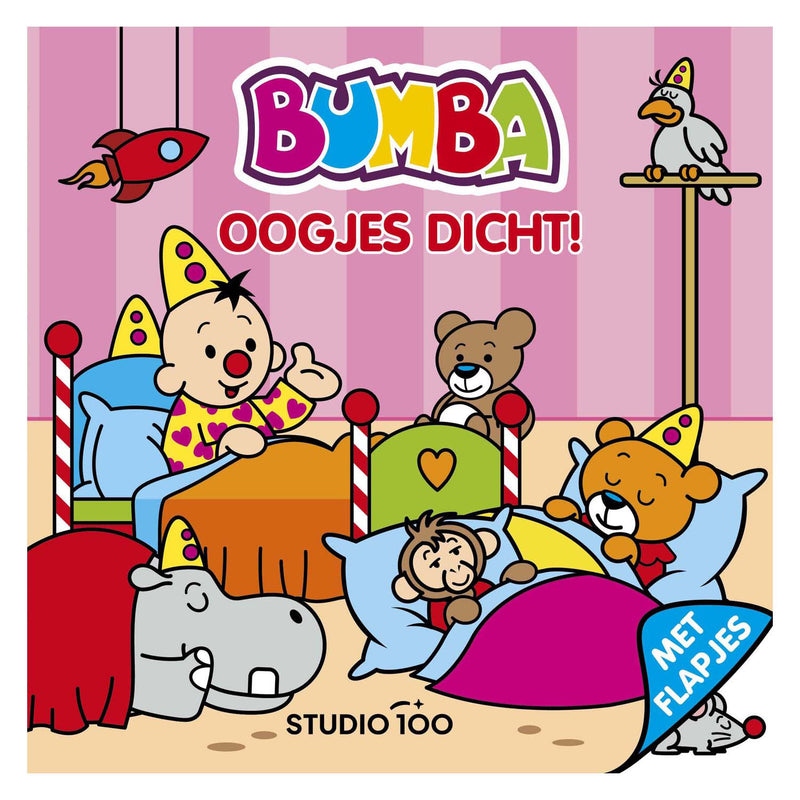 Afbeelding laden in galerijviewer, Studio 100 bumba kartonboek met flapjes - oogjes dicht
