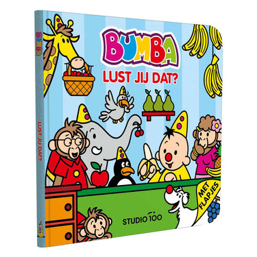 Studio 100 bumba kartonboek met flapjes - lust jij dat?