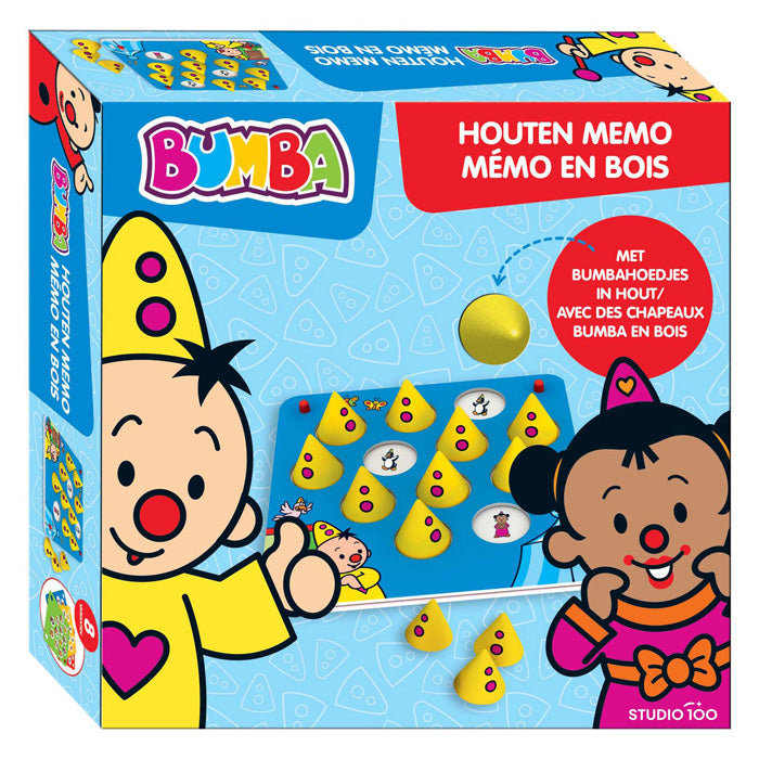 Afbeelding laden in galerijviewer, Bumba houten memospel

