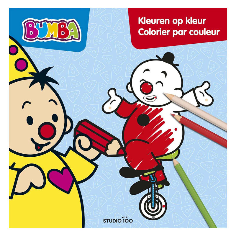 Afbeelding laden in galerijviewer, Studio 100 bumba kleurboek - kleuren op kleur
