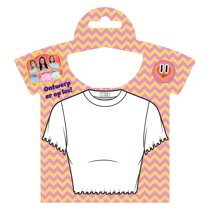 Afbeelding laden in galerijviewer, Studio 100 k3 doeboek - t-shirt designer
