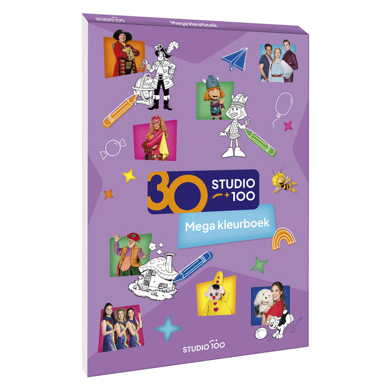 Afbeelding laden in galerijviewer, Studio 100 mega kleurboek - 30 jaar
