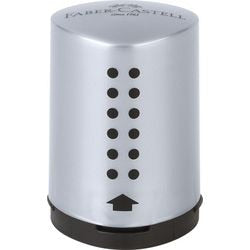Puntenslijper faber-castell grip 2001 mini zilver