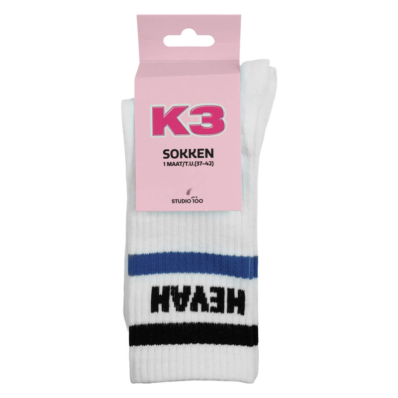 Afbeelding laden in galerijviewer, K3 sokken duopack - heyah mama oya lélé- 1 maat
