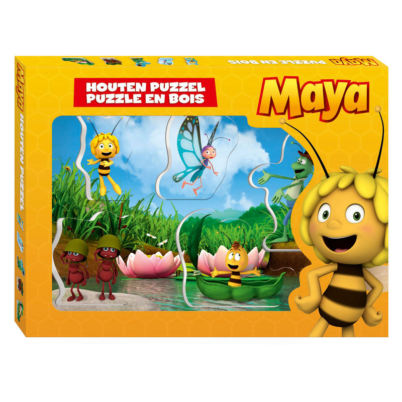 Afbeelding laden in galerijviewer, Studio 100 maya houten puzzel met dikke stukken - formaat a4
