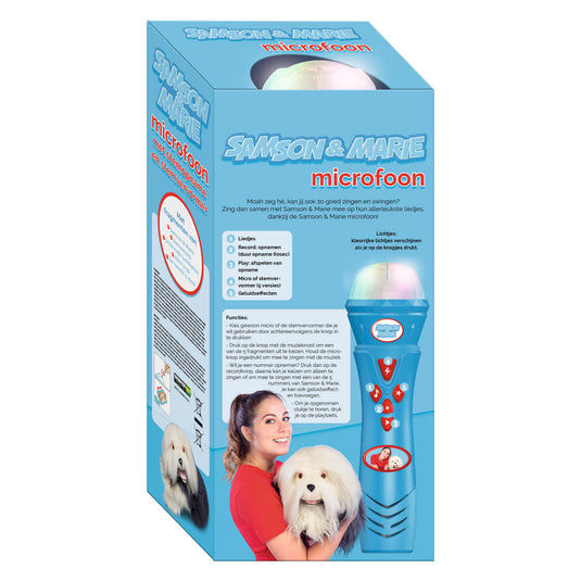 Samson marie microfoon met stemopname en stemvervormer