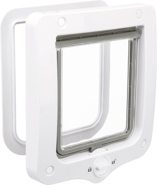 Trixie 2-weg huisdierluik wit 20x22 cm