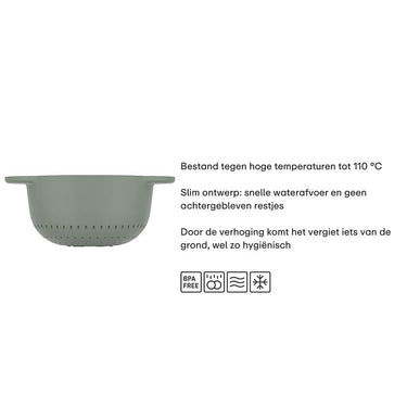 Mepal vergiet chef it ø16,3cm - chalk