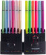 Bruynzeel fineliner set neon pastel, 12 kleuren