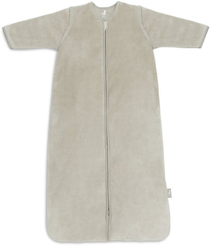 Jollein baby slaapzak winter met afritsbare mouw 70cm velvet - olive green - winterslaapzak