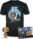 Funko e.t. verzamelfiguur tshirt set -m- pop! tee box e.t. with candy zwart