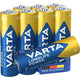 Batterij varta longlife power aa 8 stuks