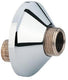 Grohe s-koppeling - 1 2 x 3 4 - schroefrozet - kraan onderdelen - 2 stuks
