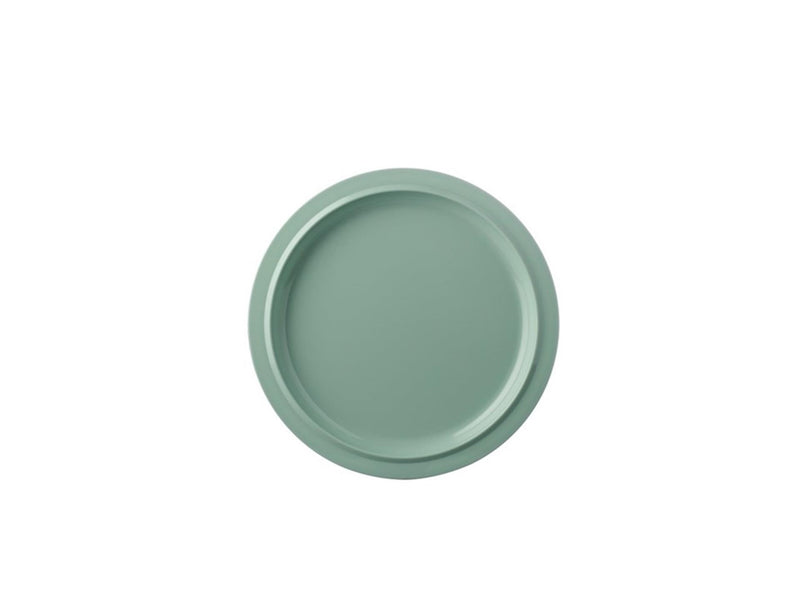 Afbeelding laden in galerijviewer, Mepal bord plat basic p250 retro green melamine ã˜25cm
