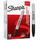 Permanente markers sharpie s0810930 1.0 mm zwart 12 stuks