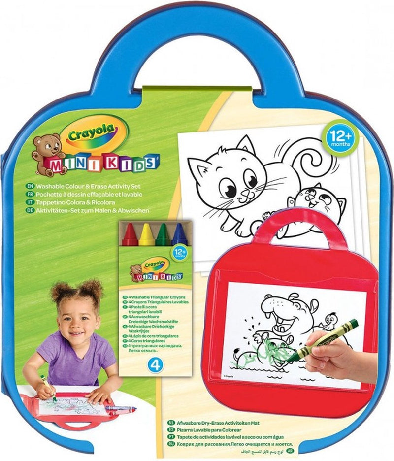 Afbeelding laden in galerijviewer, Crayola mini kids - kleur wis activiteitenmat

