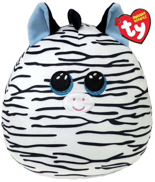 Ty beanie ty squish a boo xander zebra, 31cm