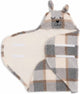 Jollein wikkeldeken bunny check boucle