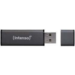 Usb-stick intenso alu line 16 gb 28 mb s antraciet