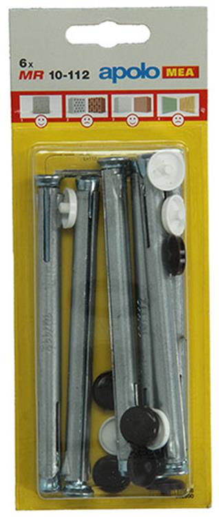 Celo 1015418 - 6 metaalraampluggen mr 502690 10x112mm | 5 stuks