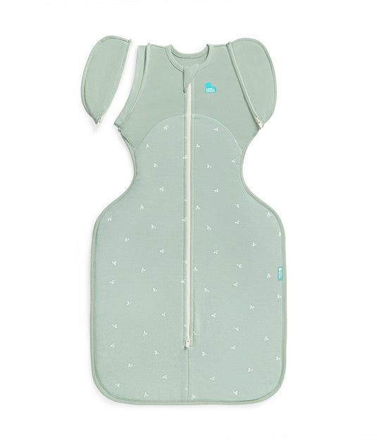 Love to dream ™ babyslaapzak swaddle up™ - inbakeren afbouwen - baby 3-6 maanden - 6-8.5 kg - all season - olive twigs