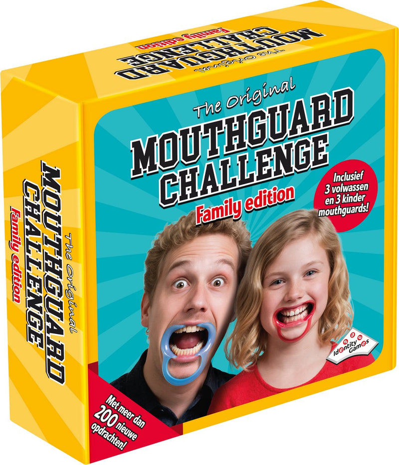 Afbeelding laden in galerijviewer, Identity games mouthguard challenge familie editie - partyspel - inclusief mondklemmen
