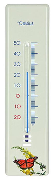 1023315 - decorthermometer vlinder 21cm | 2 stuks