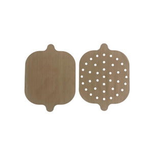 Nostik airfryer bakvellen 2 stuks vierkant pfas vrij 24x24cm