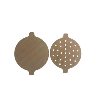 Afbeelding laden in galerijviewer, Nostik airfryer bakvellen 2 stuks rond dia 23,5cm | 12 stuks
