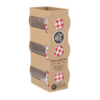 Afbeelding laden in galerijviewer, Jampot set 3 44 cl assorti | 3 stuks
