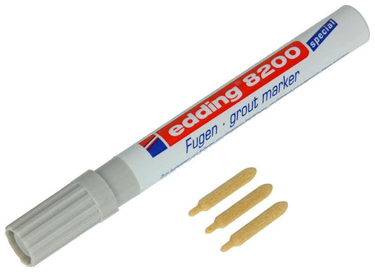 Edding 1006770 - e-8200 1 voegenmarker grijs | 5 stuks