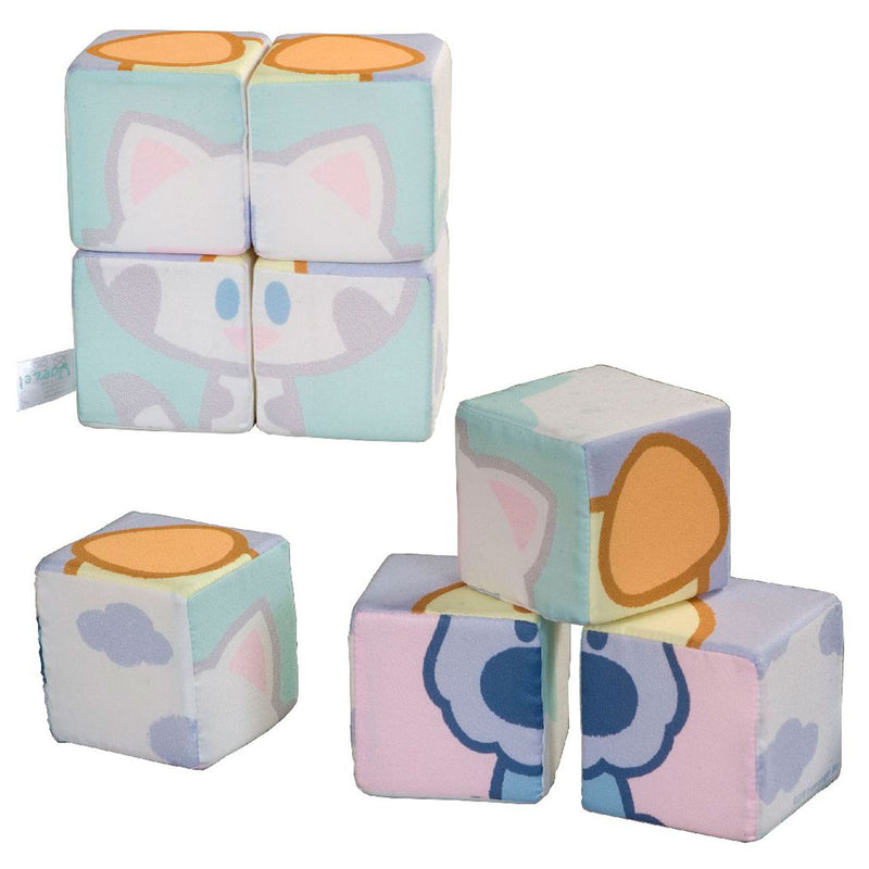 Afbeelding laden in galerijviewer, Rubo Toys Blokkenpuzzel en Pip junior 75 cm textiel
