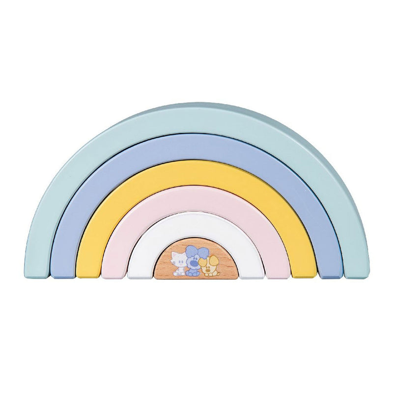 Afbeelding laden in galerijviewer, Rubo toys woezel en pip baby regenboog
