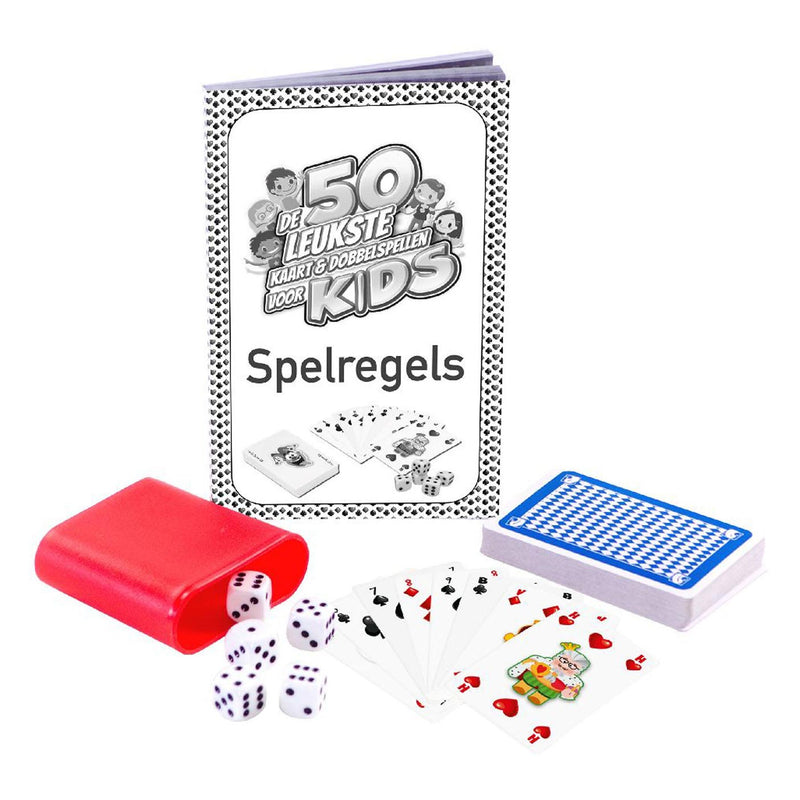 Afbeelding laden in galerijviewer, Clown games kids 50 kaart dobbel spellen
