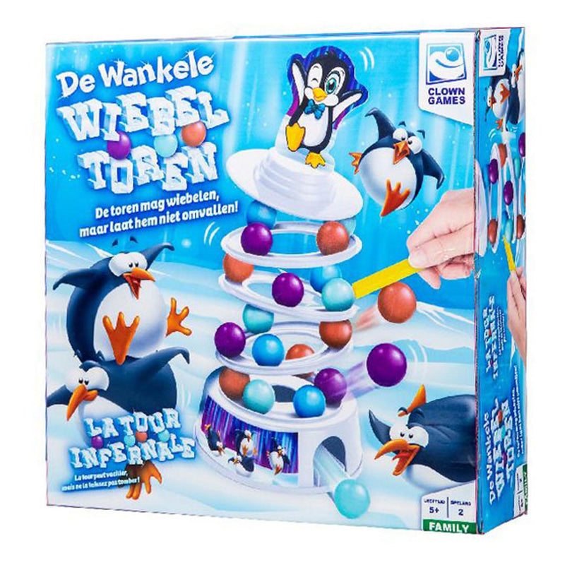 Afbeelding laden in galerijviewer, Clown games wankele wiebeltoren
