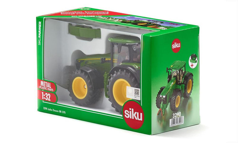 Afbeelding laden in galerijviewer, Siku 3290 john deere 8r 370 tractor 1:32
