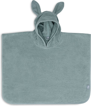 Jollein badponcho badstof sea green